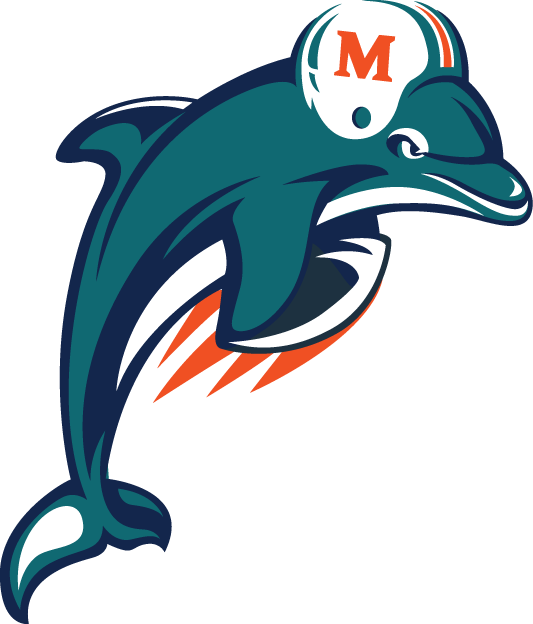 Miami Dolphins 1997-2012 Alternate Logo DIY iron on transfer (heat transfer)